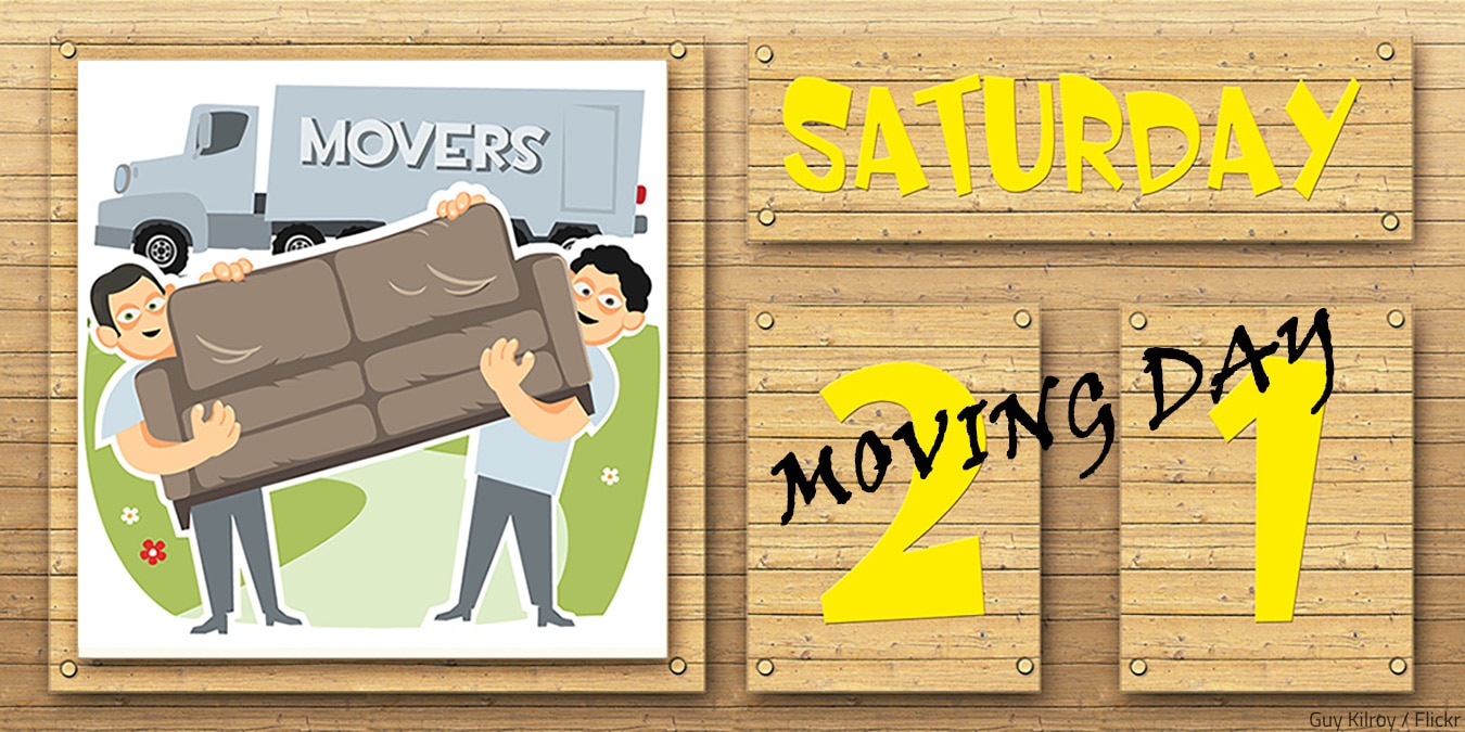Moving day tips