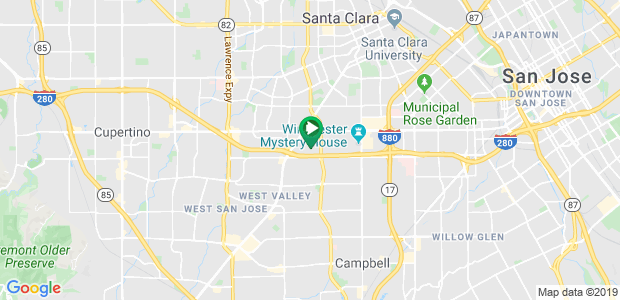San Jose,California Map
